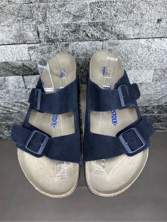 Birkenstock Arizona Midnight Suede Soft-footbed Sandals - M11 -NEW main image 4